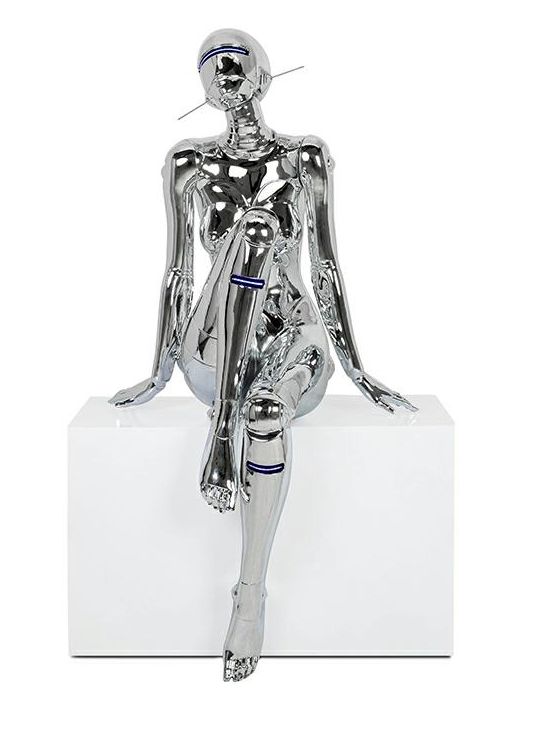 Darmowa Dostawa - Lampa stojąca x4 W chrom Moosee Cyber Woman MSE1501100512