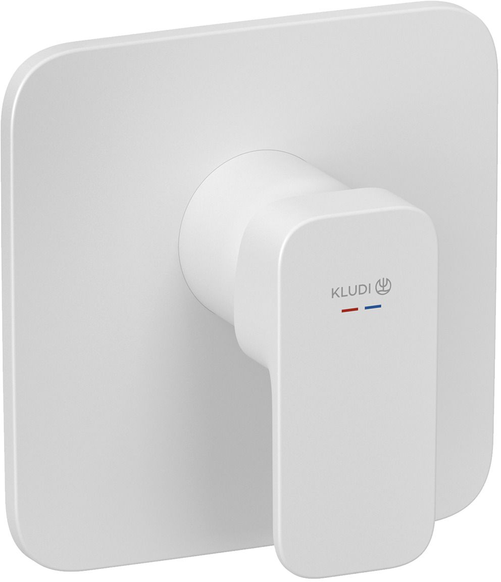 Darmowa Dostawa - Bateria prysznicowa podtynkowa biała Kludi Renon 427555375