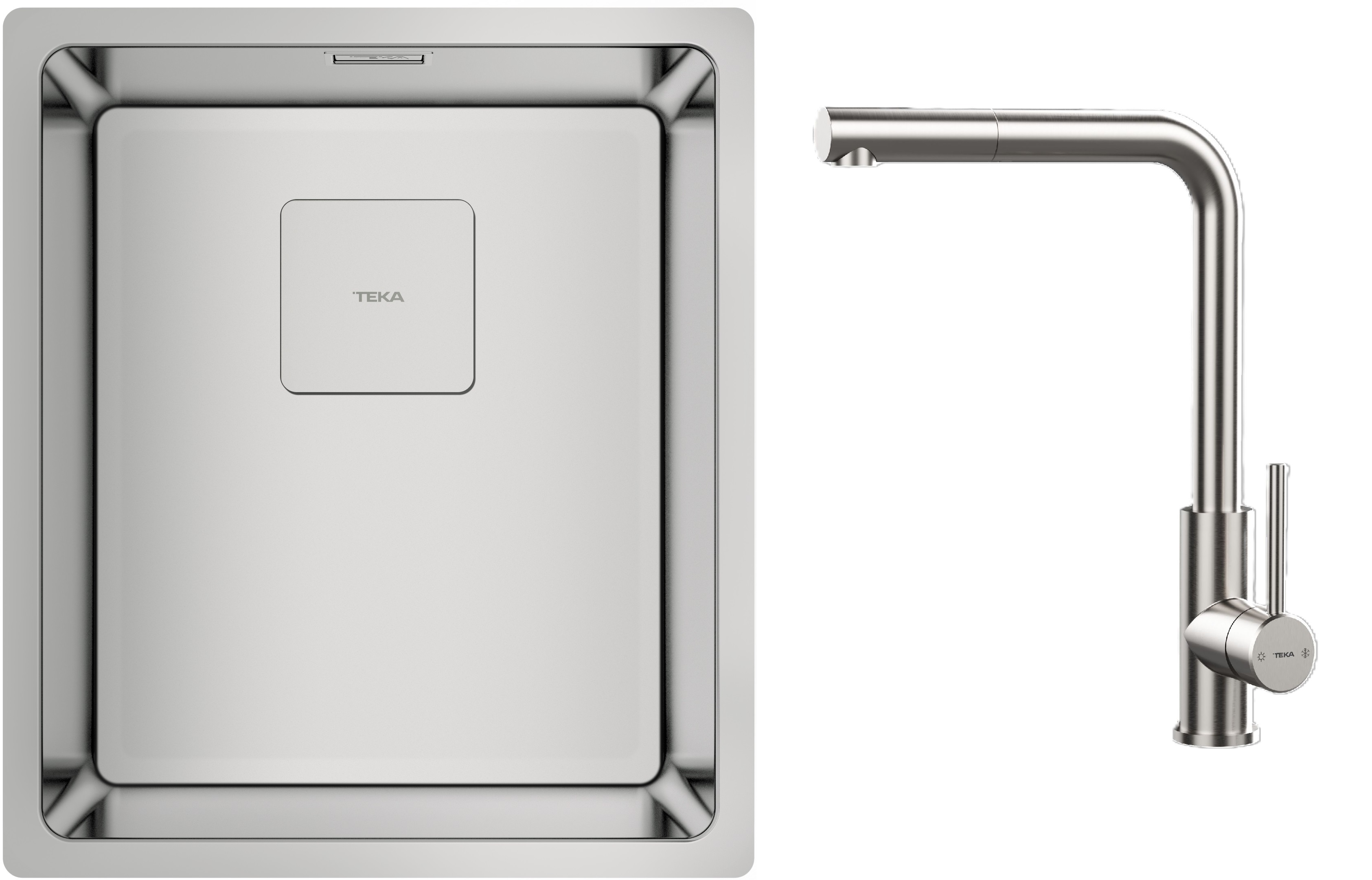 Darmowa Dostawa - Zlewozmywak z baterią stal/ Teka Flexlinea abset11170