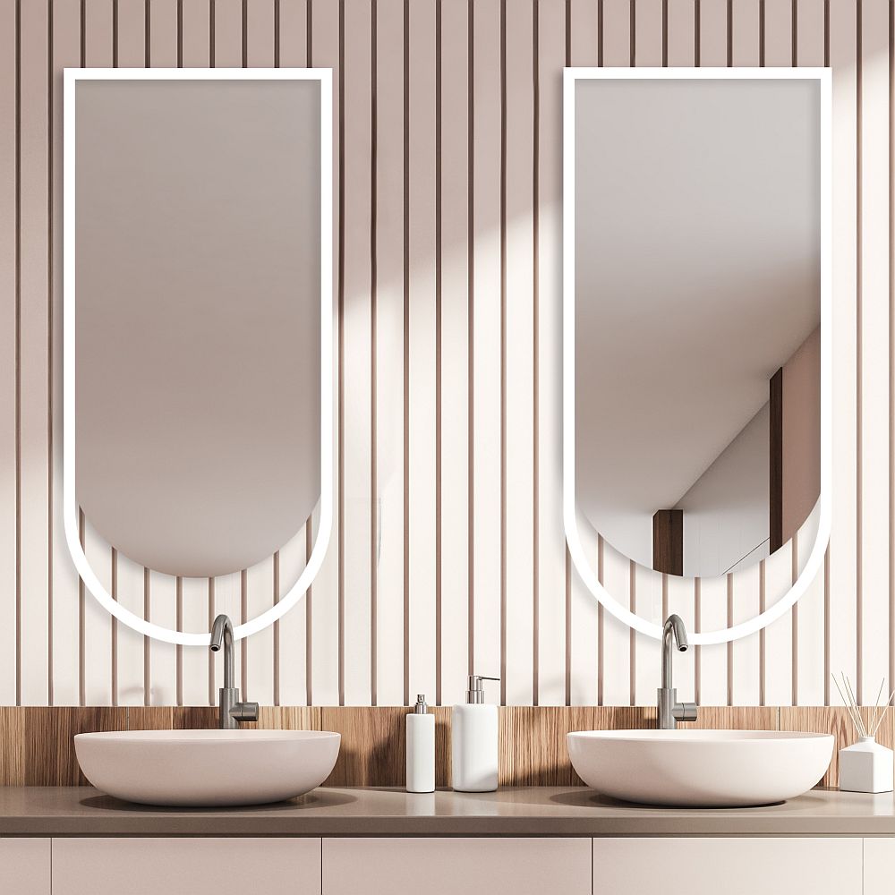 Darmowa Dostawa - Lustro 40x140 cm biały Guarda Ravel FORRAVBIALY40X140