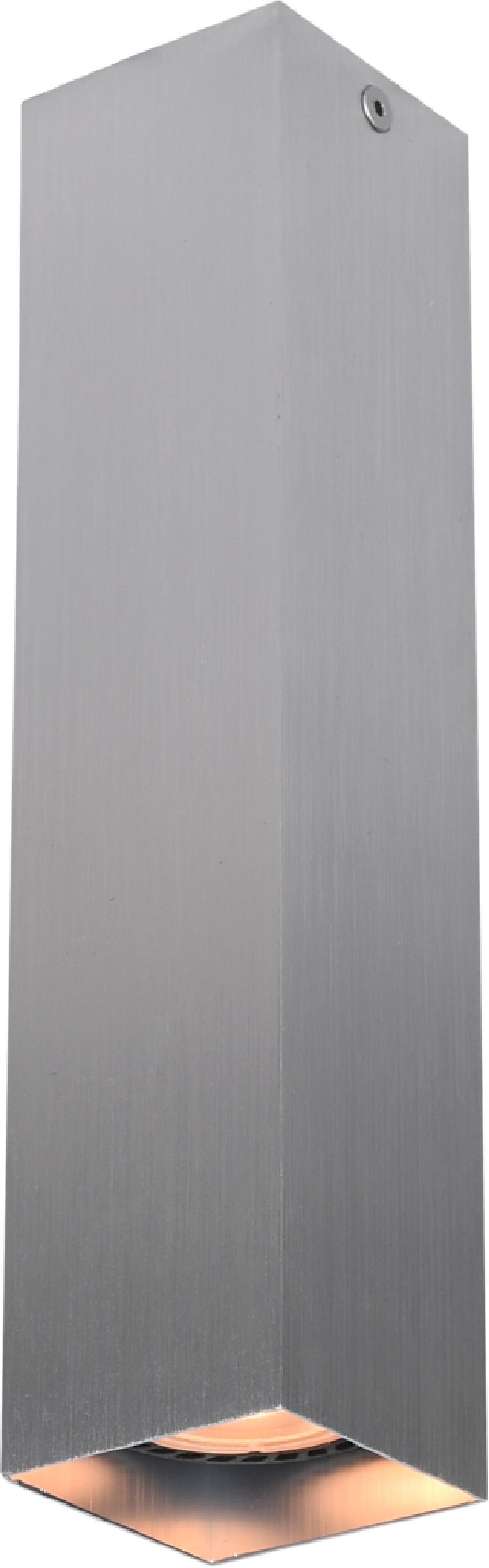 Darmowa Dostawa - Lampa podsufitowa 1x10 W aluminium Italux Ander CLN28394LALU