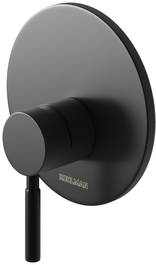 Darmowa Dostawa - Bateria prysznicowa podtynkowa czarna Kohlman Roxin Black QW220RB