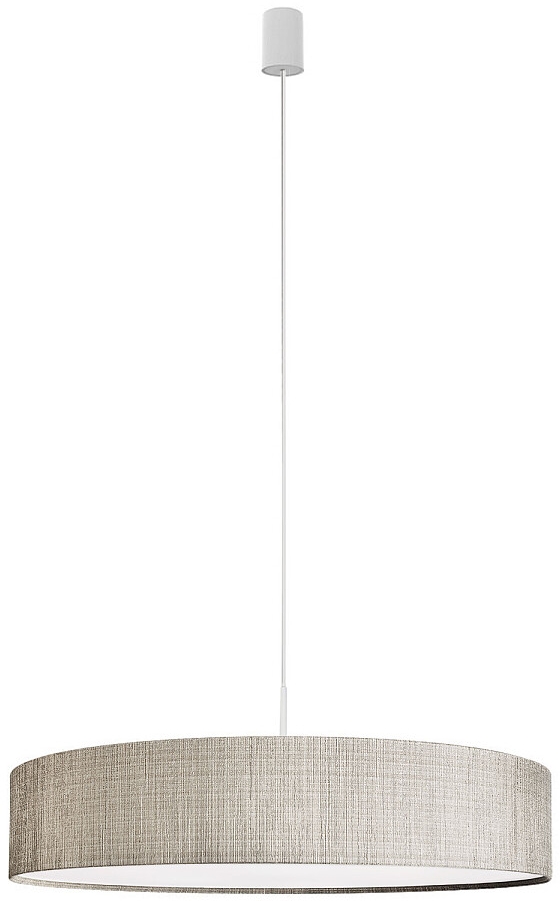 Darmowa Dostawa - Lampa wisząca 3x15 W biała-szary/popielaty Nowodvorski Lighting Turda 8947