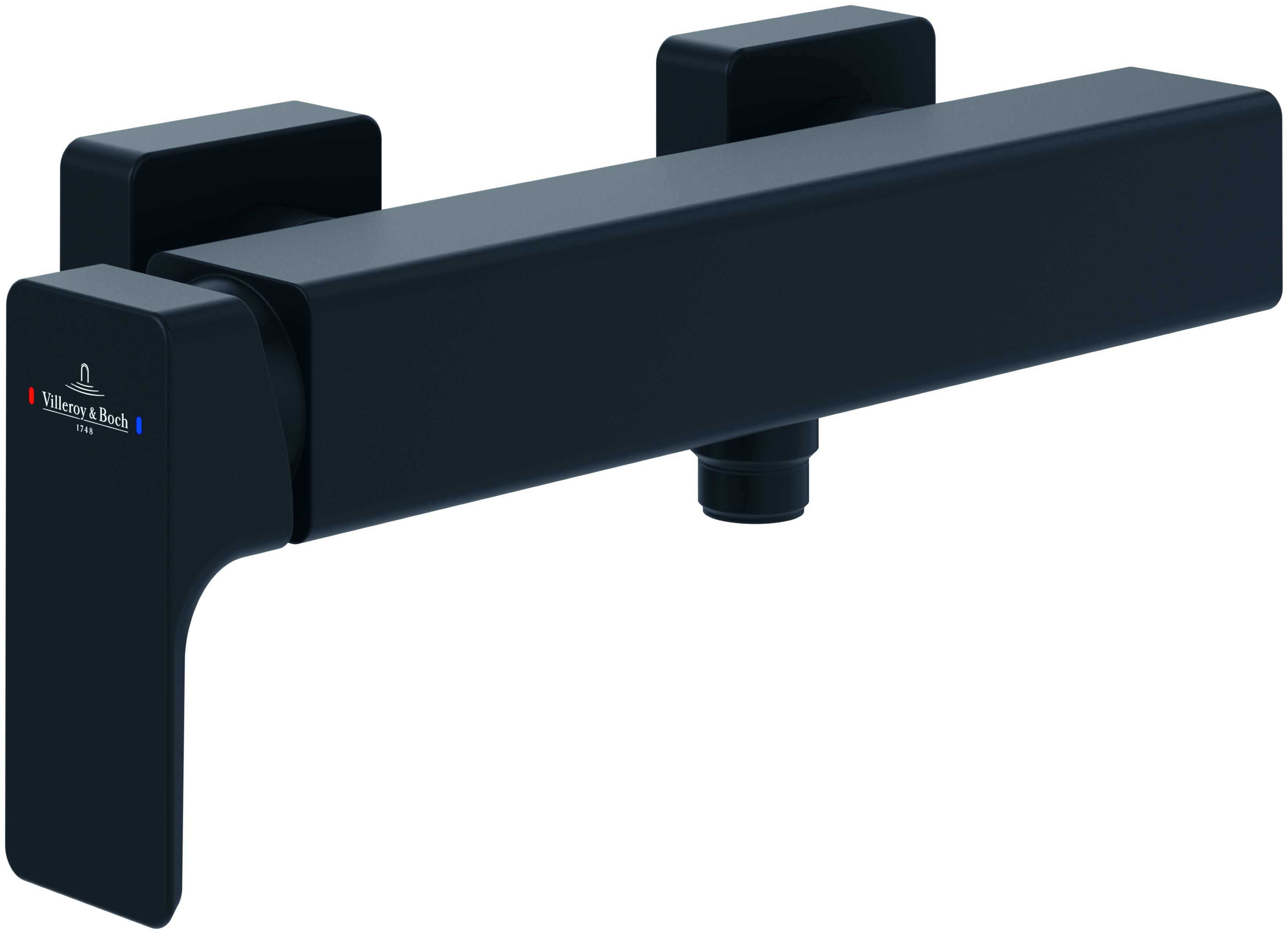 Darmowa Dostawa - Bateria prysznicowa ścienna czarny Villeroy & Boch Subway 3.0 TVS112001000K5