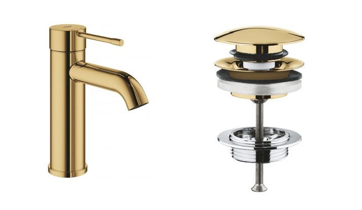 Darmowa Dostawa - Bateria umywalkowa stojąca cool sunrise Grohe Essence abset11759