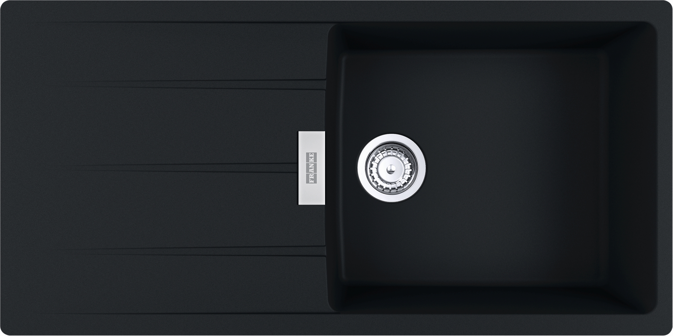 Darmowa Dostawa - Zlewozmywak granitowy 100x50 cm czarny Franke Centro 1140687332