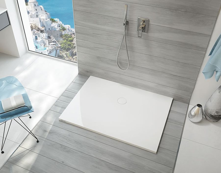 Darmowa Dostawa - Brodzik prostokątny 100x90 cm biały Sanplast Open Mineral 645430053001000