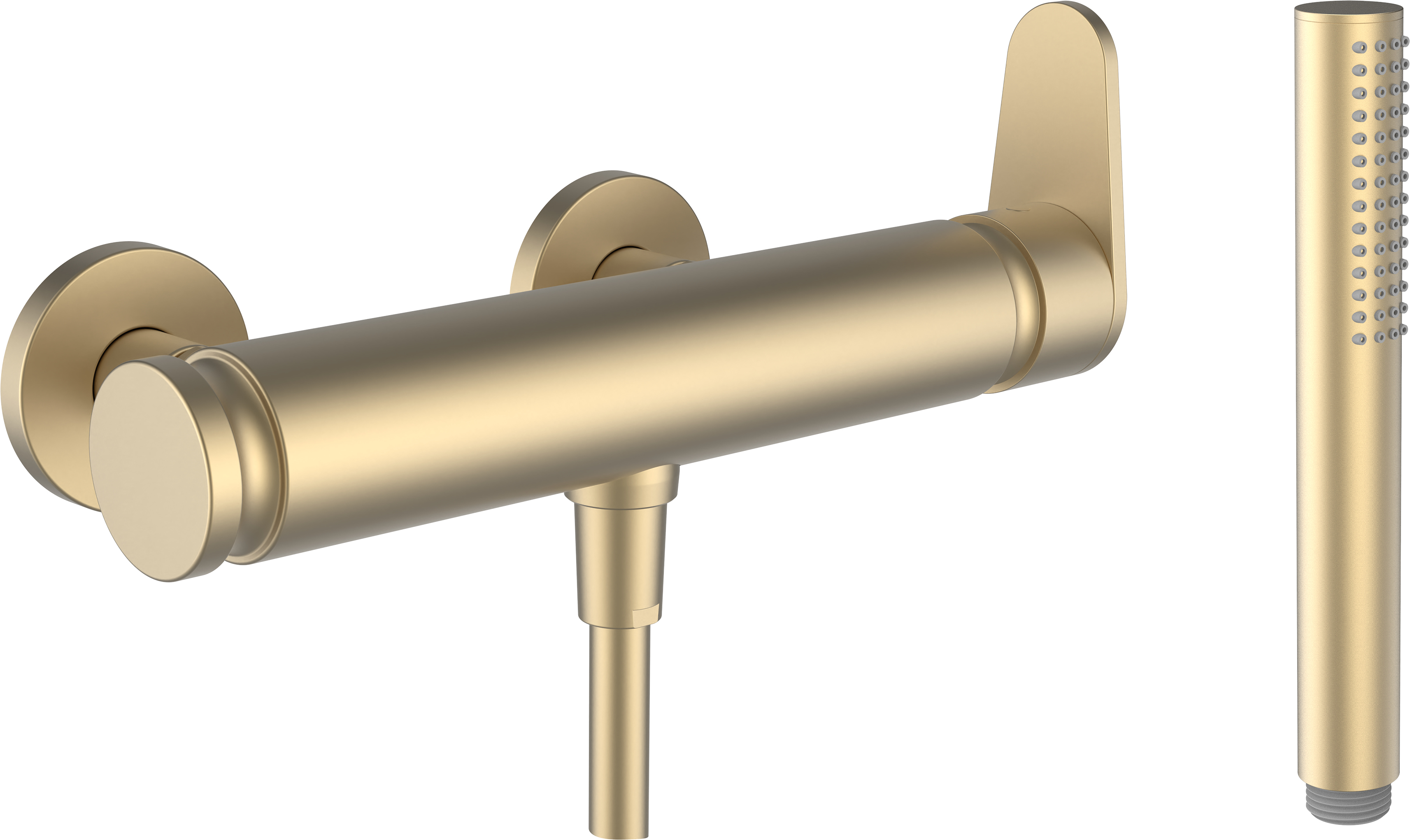 Darmowa Dostawa - Bateria prysznicowa ścienna złota Laufen The New Classic HF900550462000