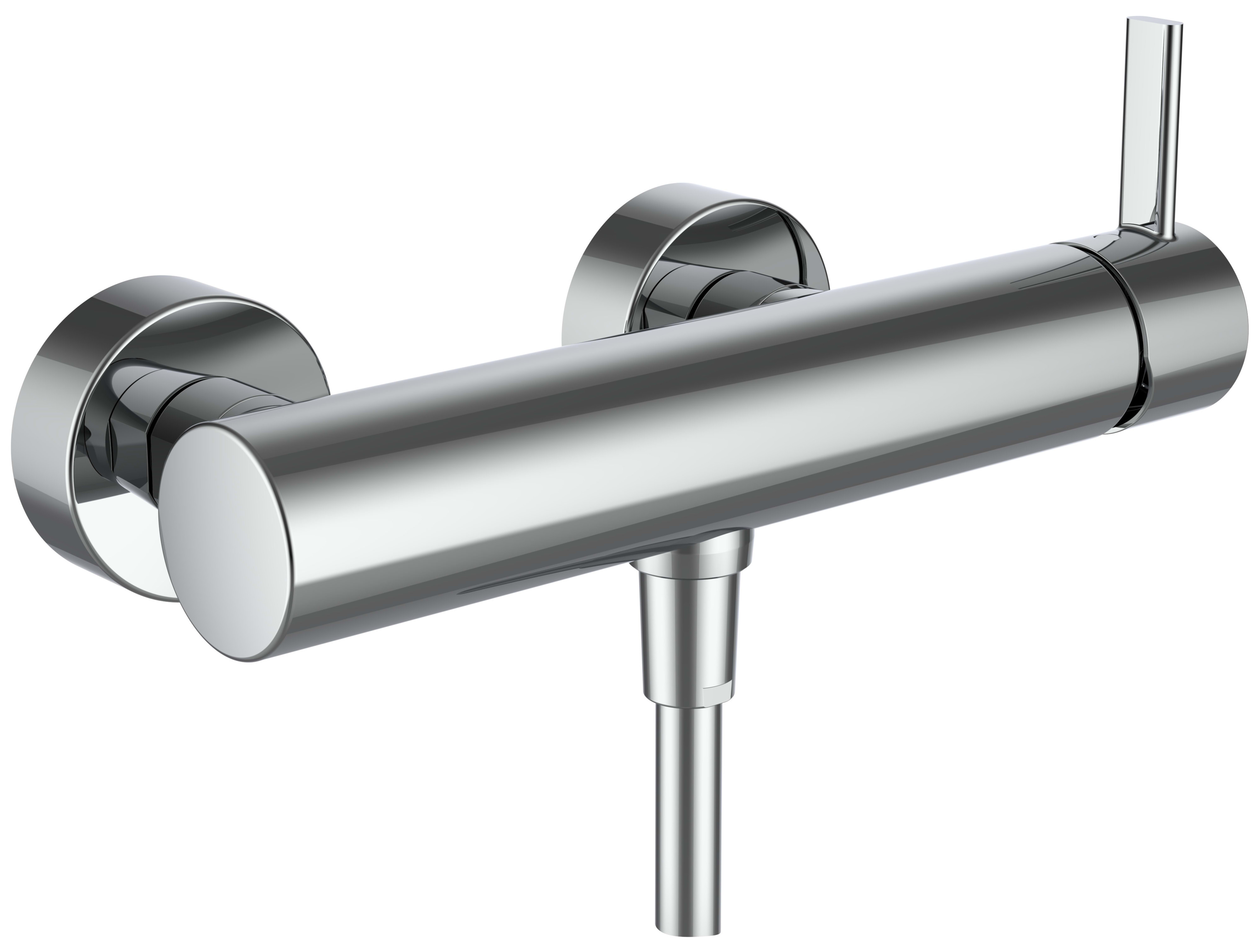 Darmowa Dostawa - Bateria prysznicowa ścienna chrom Laufen Meda HF506650100600