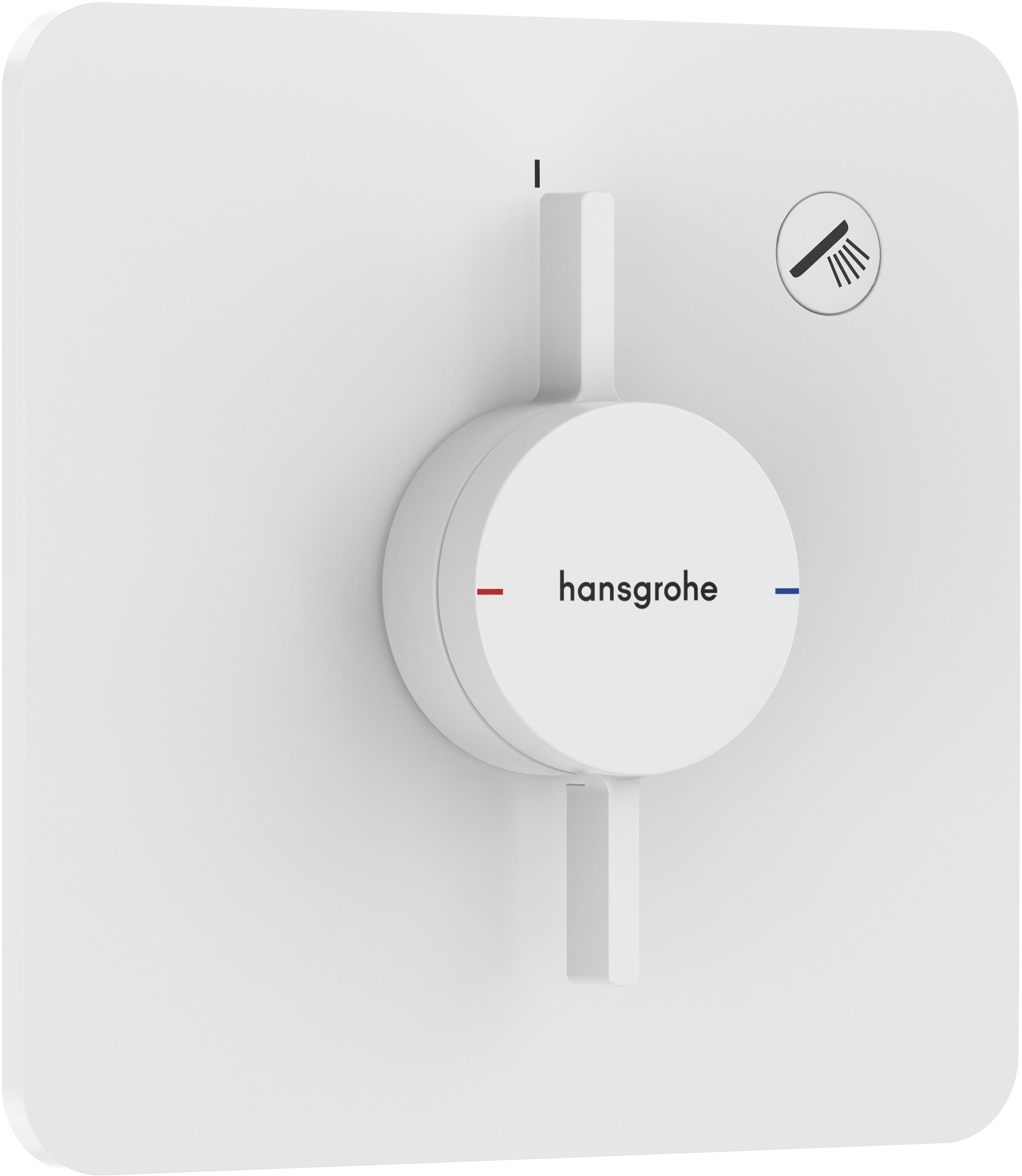 Darmowa Dostawa - Bateria prysznicowa podtynkowa biały Hansgrohe DuoTurn Q 75614700