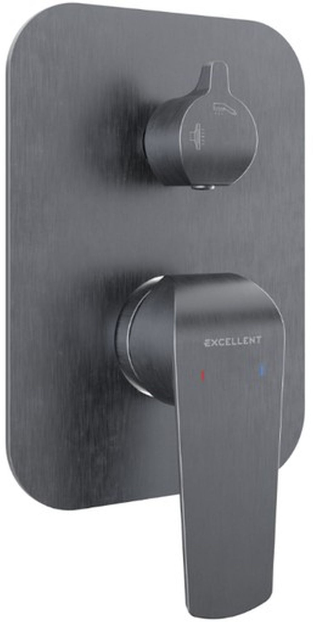 Darmowa Dostawa - Bateria wannowo-prysznicowa podtynkowa grafitowa Excellent Clever 2.0 AREX4145AB