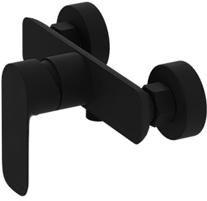 Darmowa Dostawa - Bateria prysznicowa ścienna czarna LaVita Spark 5900378341345