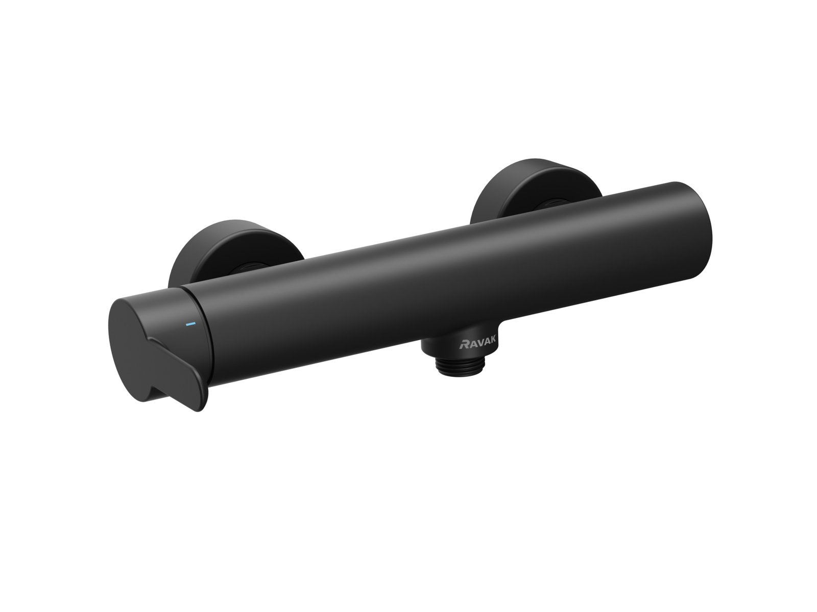 Darmowa Dostawa - Bateria prysznicowa ścienna czarna Ravak Puri X070187