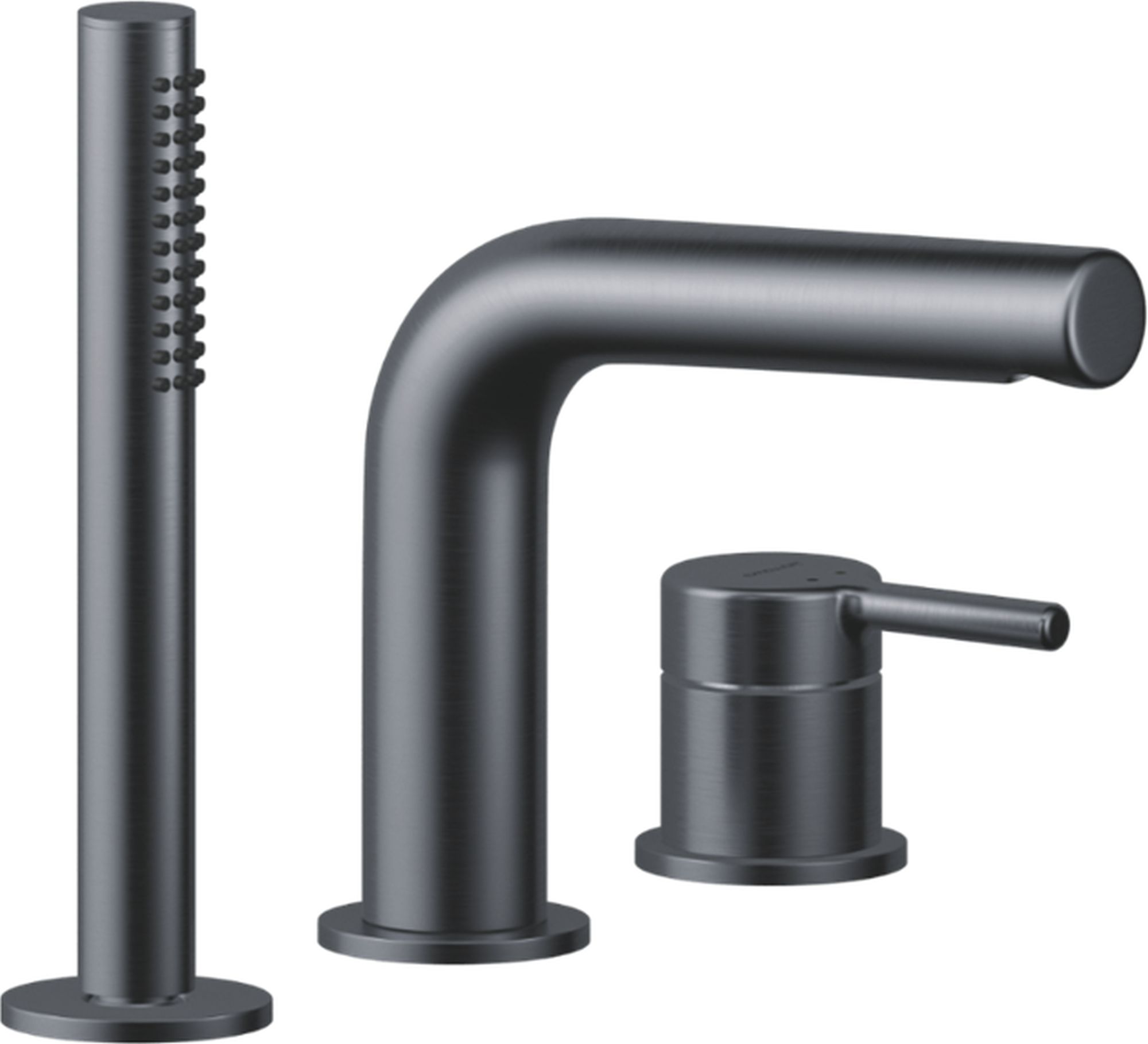 Darmowa Dostawa - Bateria wannowo-prysznicowa nawannowa grafitowa Excellent Pi AREX1234AB