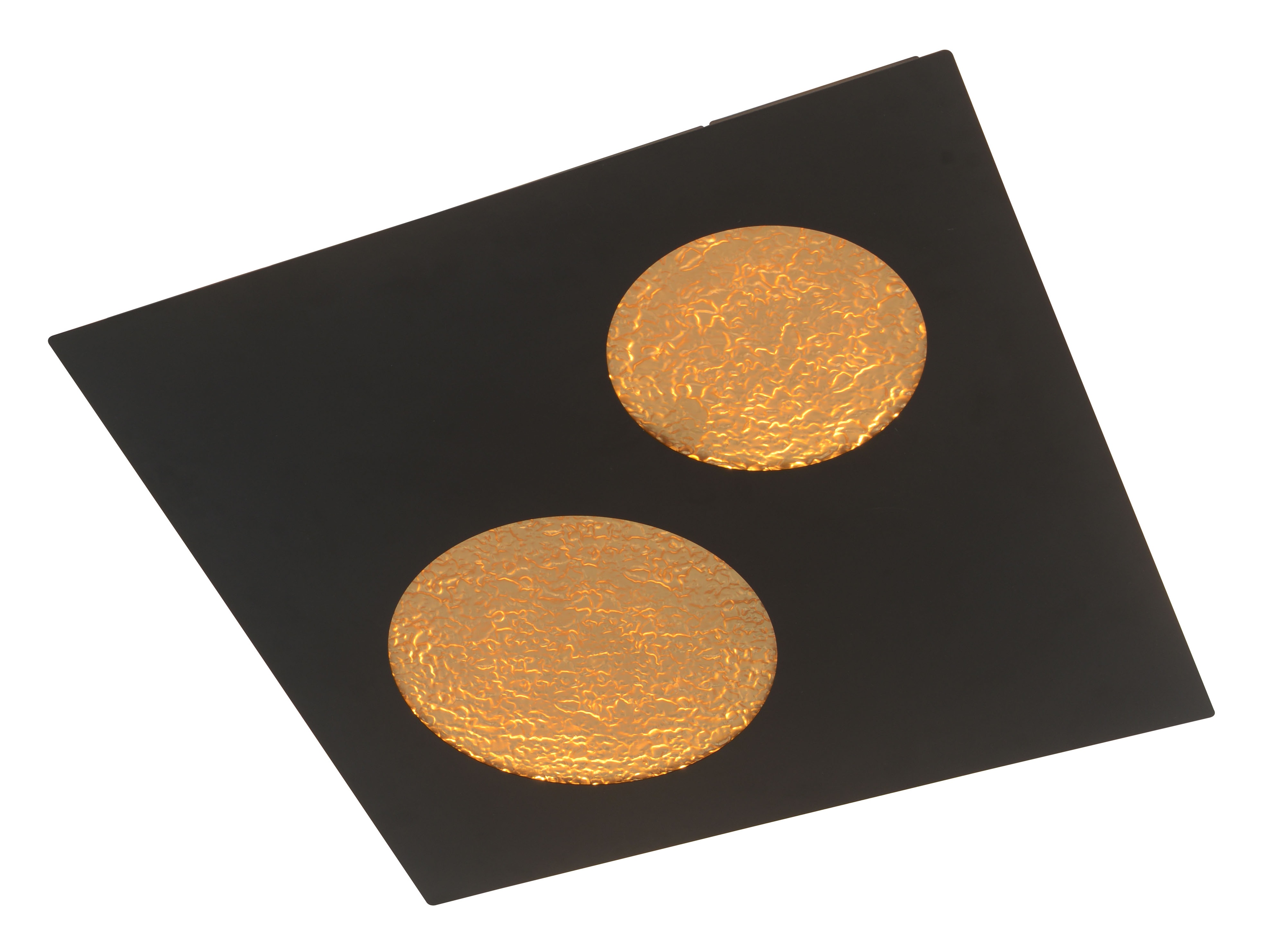 Darmowa Dostawa - Lampa podsufitowa 3x W czarna-złota Aviano Toulon 4044304M