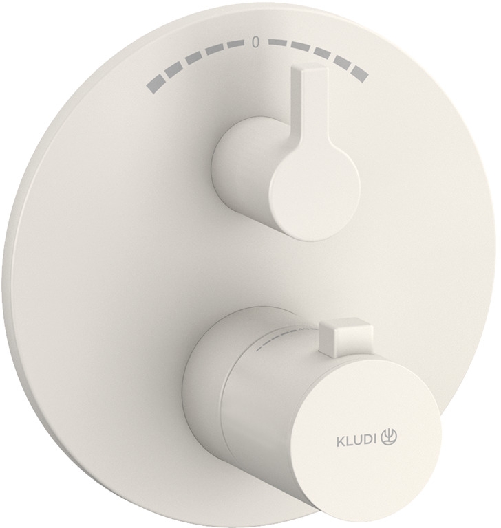 Darmowa Dostawa - Bateria wannowo-prysznicowa podtynkowa z termostatem Kludi Nova Fonte Puristic 20810O215