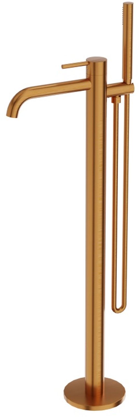 Darmowa Dostawa - Bateria wannowo-prysznicowa wolnostojąca miedź LaVita Orion 5900378357308