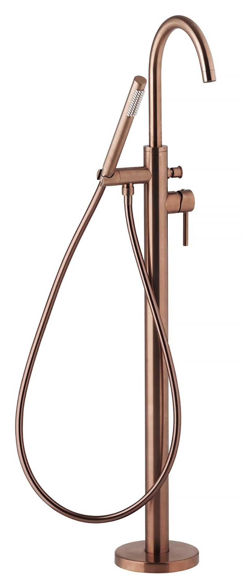 Darmowa Dostawa - Bateria wannowo-prysznicowa wolnostojąca miedź KFA Armatura Moza 503551034