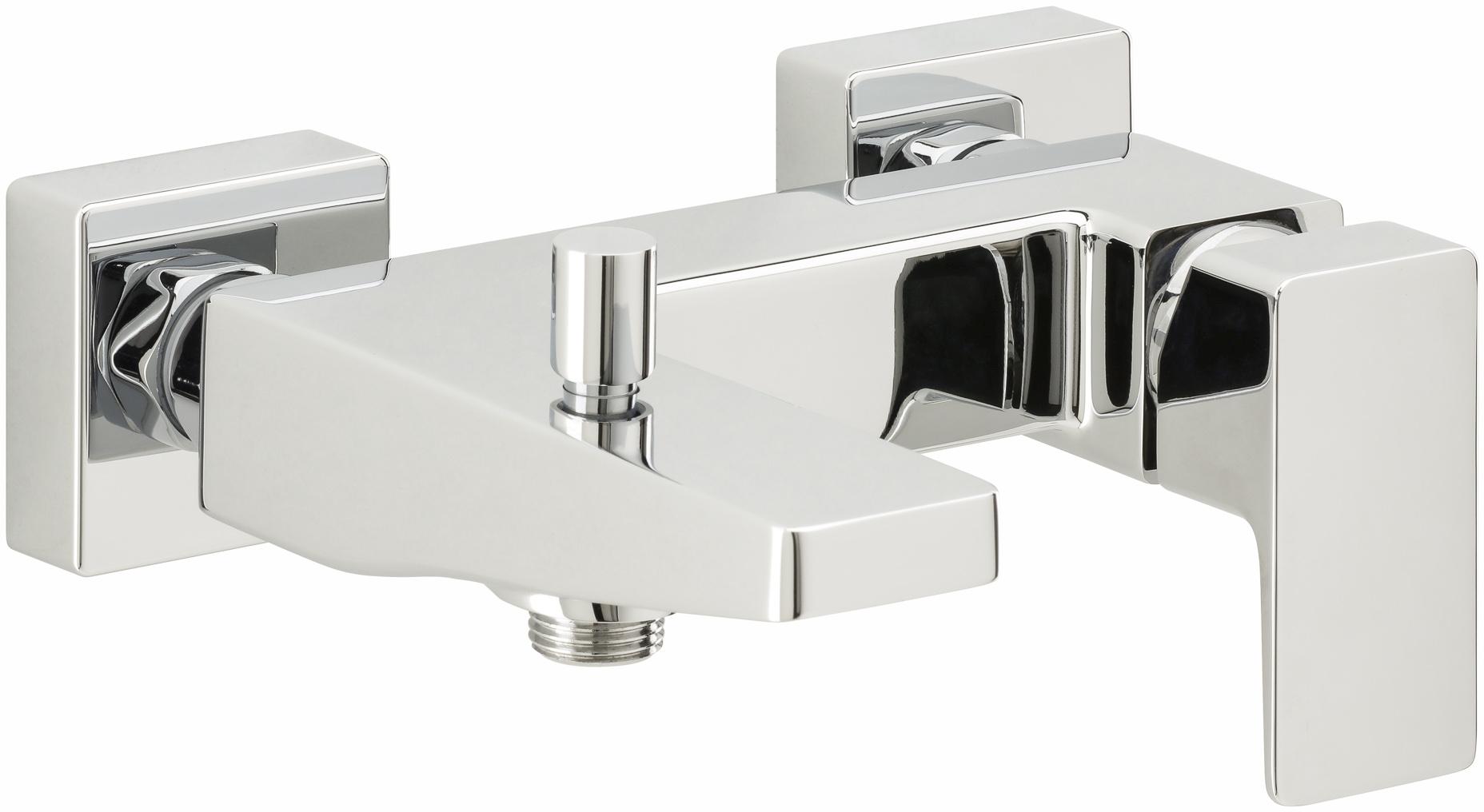 Darmowa Dostawa - Bateria wannowo-prysznicowa ścienna chrom Herzbach Ceo 36220215101