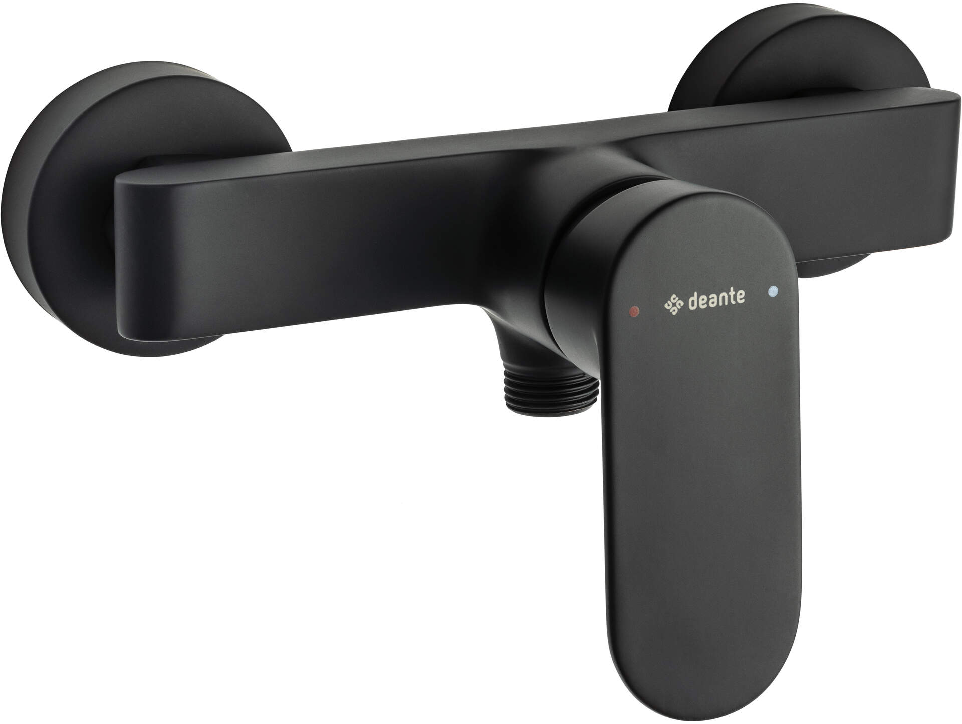 Darmowa Dostawa - Bateria prysznicowa ścienna czarny Deante Alpinia BGAN40M