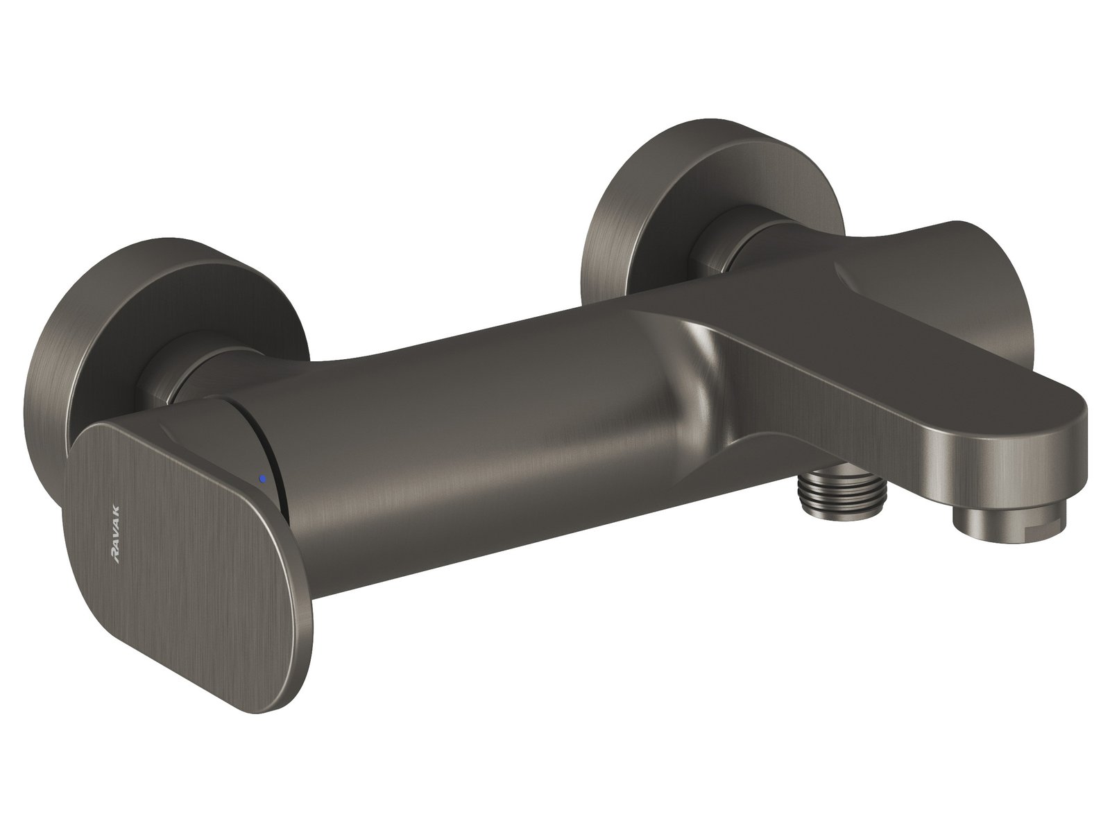 Darmowa Dostawa - Bateria wannowo-prysznicowa ścienna grafitowa Ravak Eleganta X070330