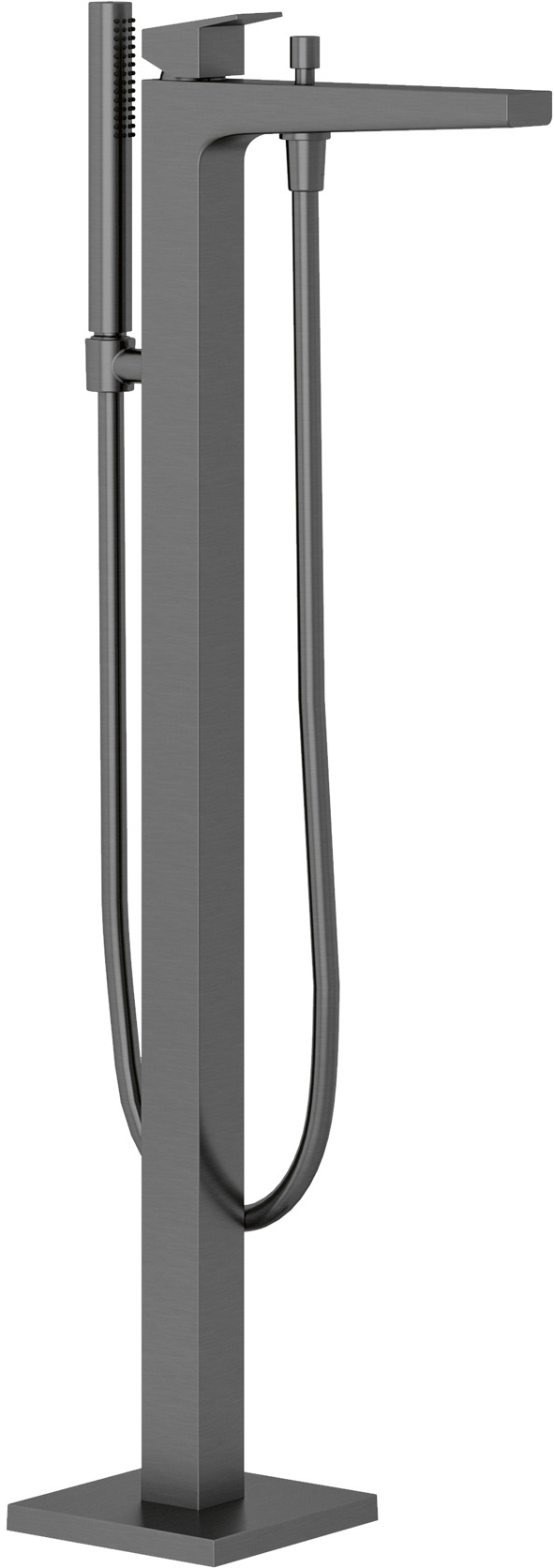 Darmowa Dostawa - Bateria wannowo-prysznicowa wolnostojąca czarna Kludi Decus 54590N275