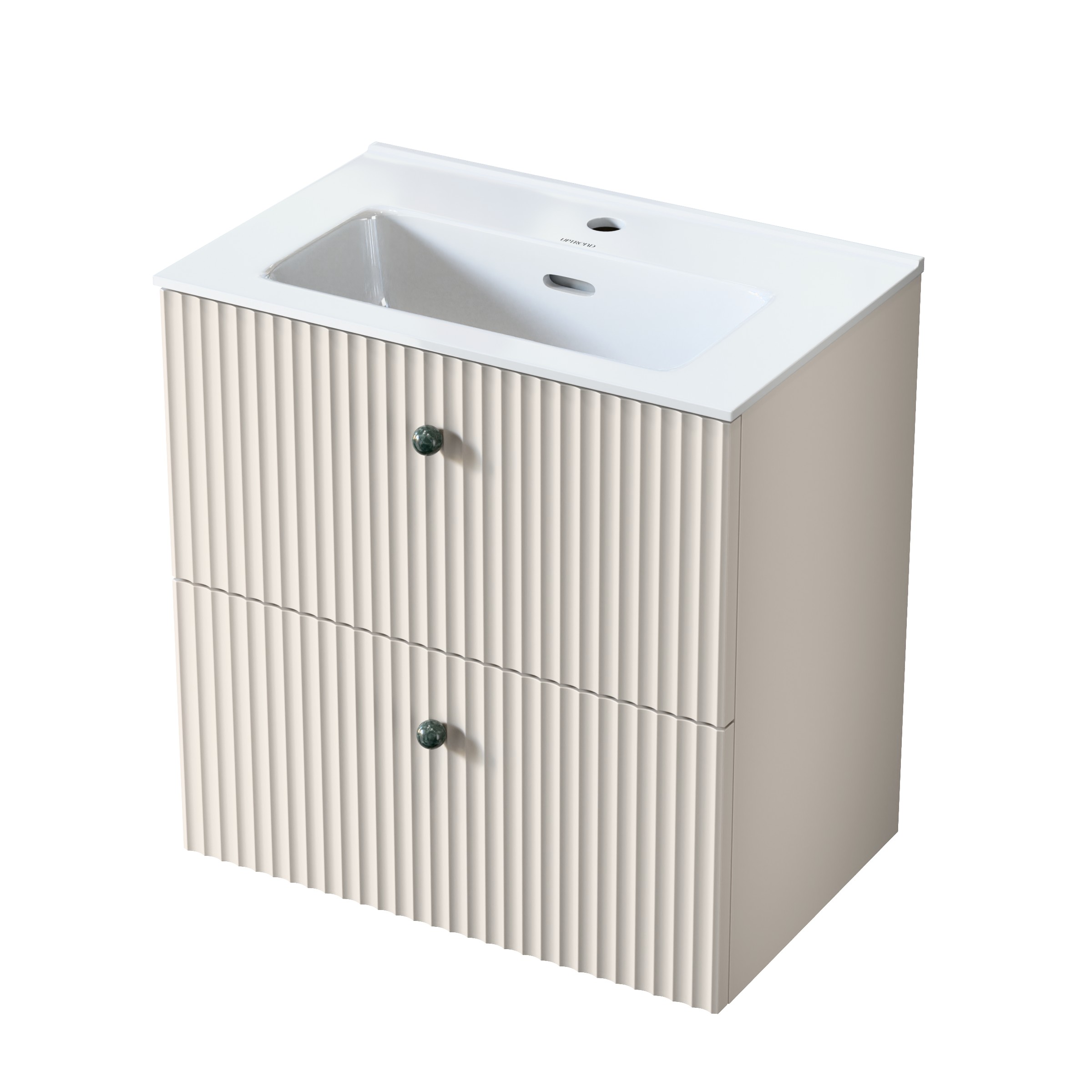 Darmowa Dostawa - Szafka 59.6x38.2x60 cm podumywalkowa wisząca piaskowa Uptrend Panarea 005SU6002