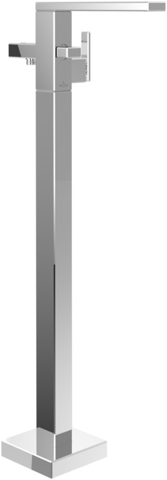 Darmowa Dostawa - Bateria wannowo-prysznicowa wolnostojąca chrom Villeroy & Boch Mettlach TVT12600300061