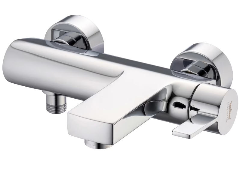 Darmowa Dostawa - Bateria wannowo-prysznicowa ścienna chrom Kronenbach Krona 2.0 51120010100KB