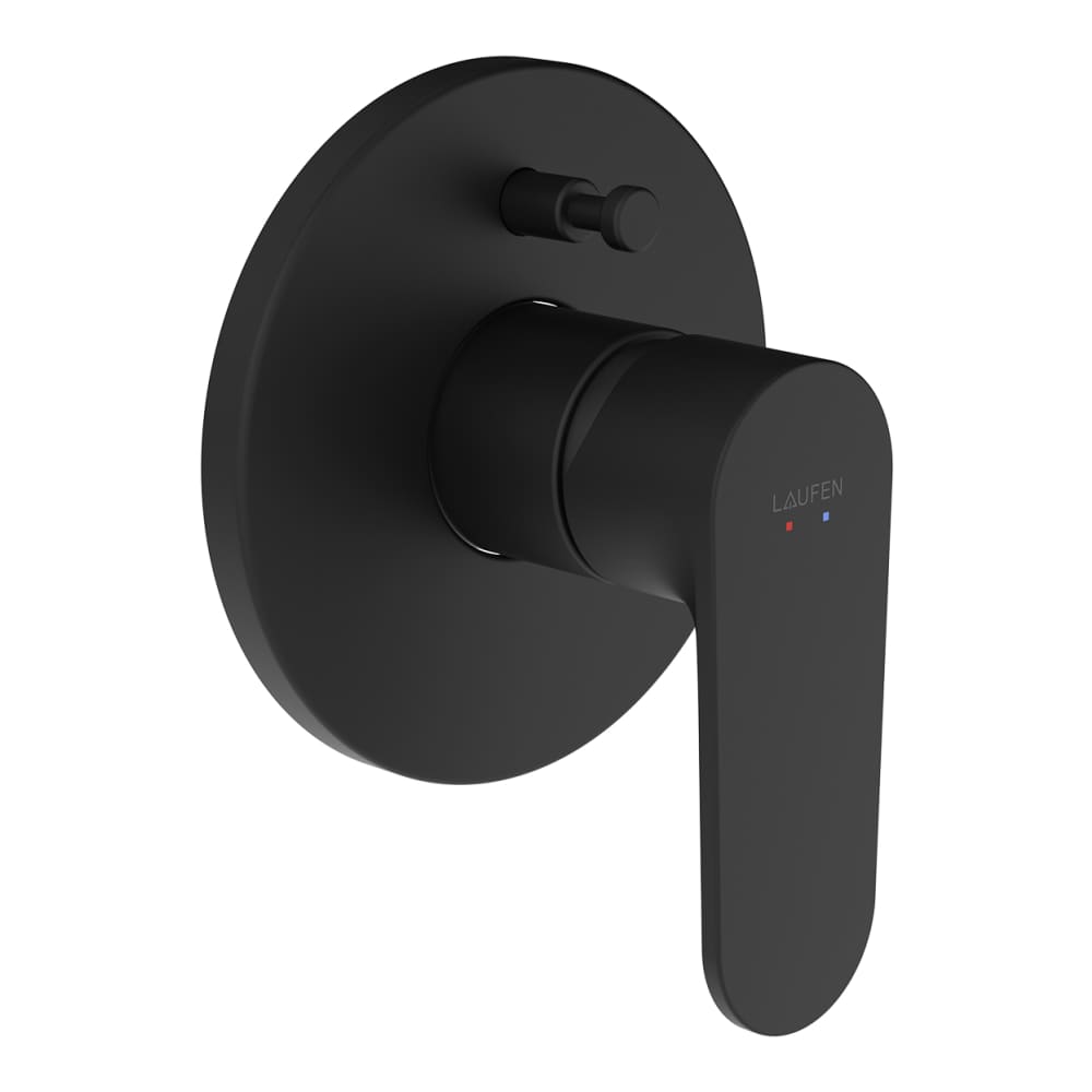 Darmowa Dostawa - Bateria wannowo-prysznicowa podtynkowa czarna Laufen Pro X HF506974198000