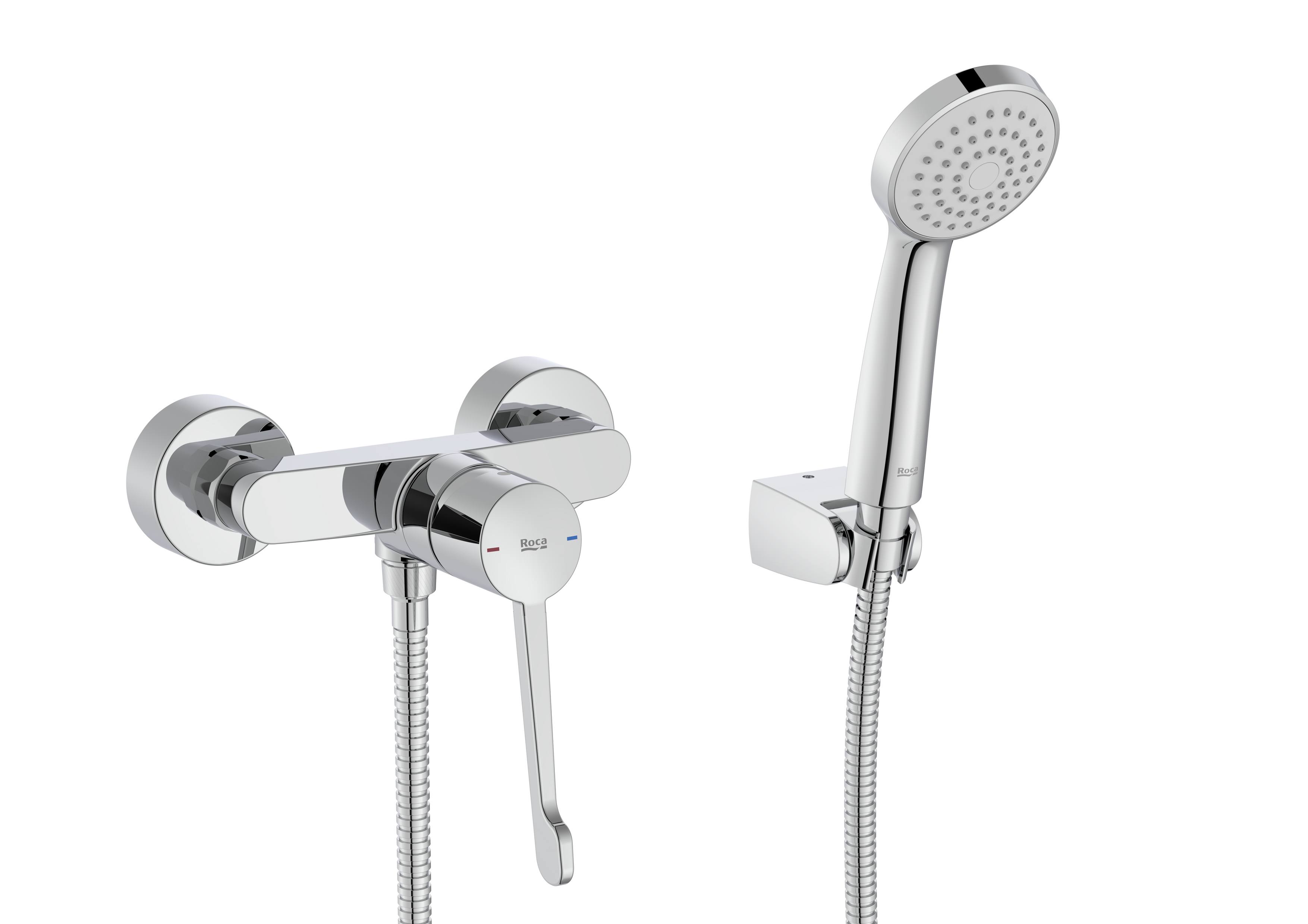 Darmowa Dostawa - Bateria prysznicowa ścienna chrom Roca Victoria A5A205GC00