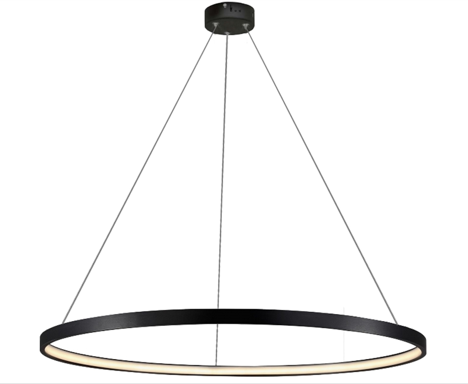 Darmowa Dostawa - Lampa wisząca 1x35 W czarna Light Prestige Ring LP9091PMBKCCT