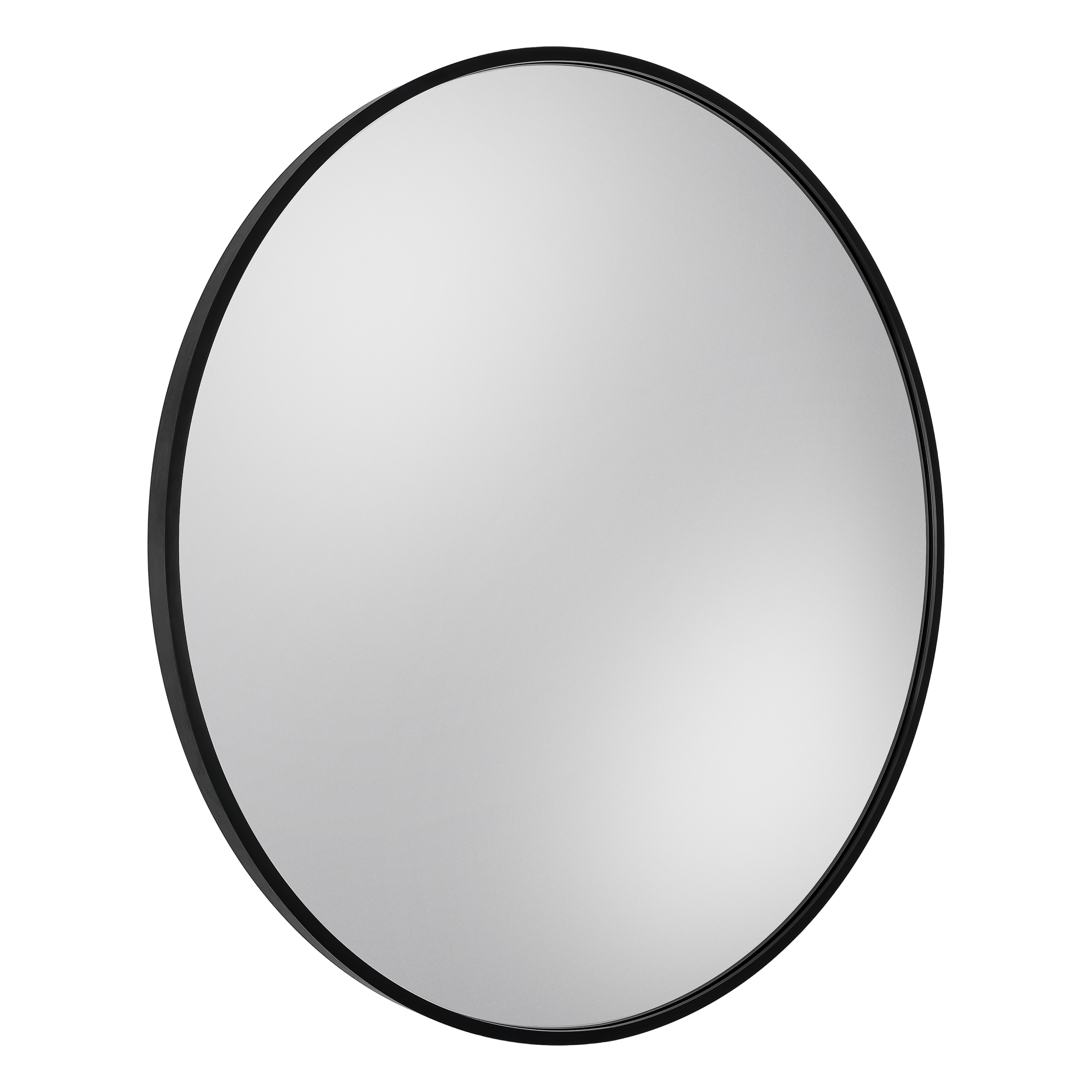 Darmowa Dostawa - Lustro 60x60 cm okrągłe z oświetleniem czarny Dubiel Vitrum Zoe 5905241012964