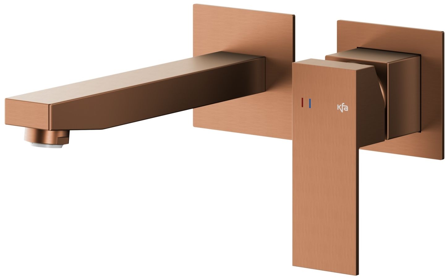 Darmowa Dostawa - Bateria umywalkowa podtynkowa miedź KFA Armatura Logon Brushed Rose Gold 513981034