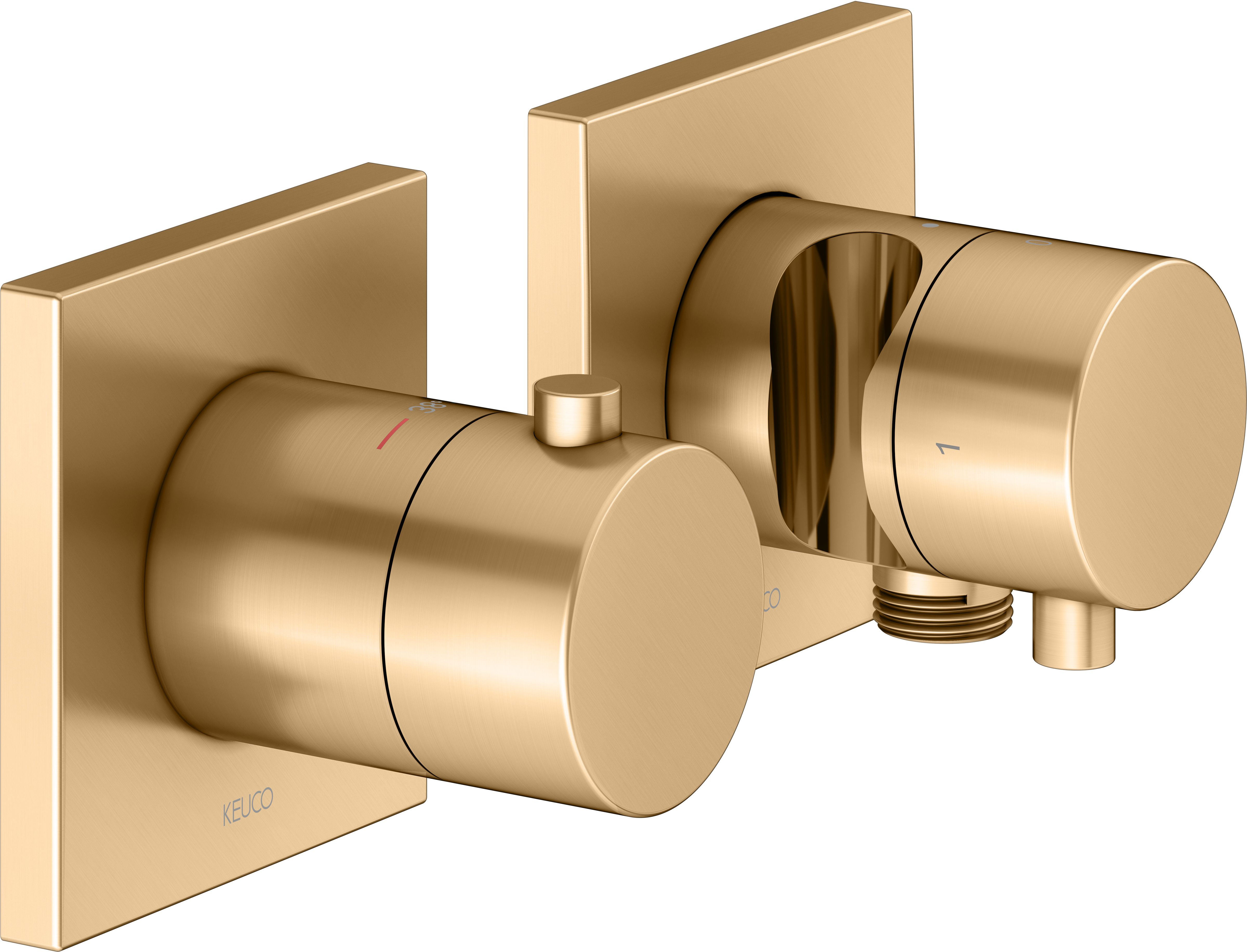 Darmowa Dostawa - Bateria prysznicowa podtynkowa z termostatem Keuco Edition 11 51153251222