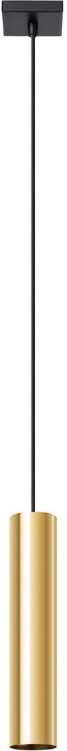 Darmowa Dostawa - Lampa wisząca 1x10 W złota Sollux Lighting Lagos SL1200