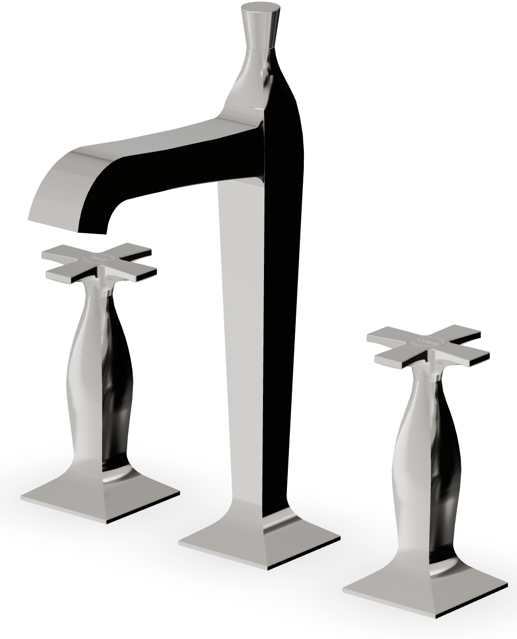 Darmowa Dostawa - Bateria umywalkowa stojąca nikiel Zucchetti Bellagio ZB1426C8