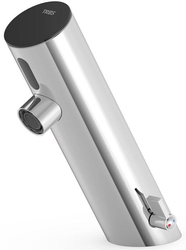 Darmowa Dostawa - Bateria umywalkowa stojąca chrom Tres Electronic 39210301