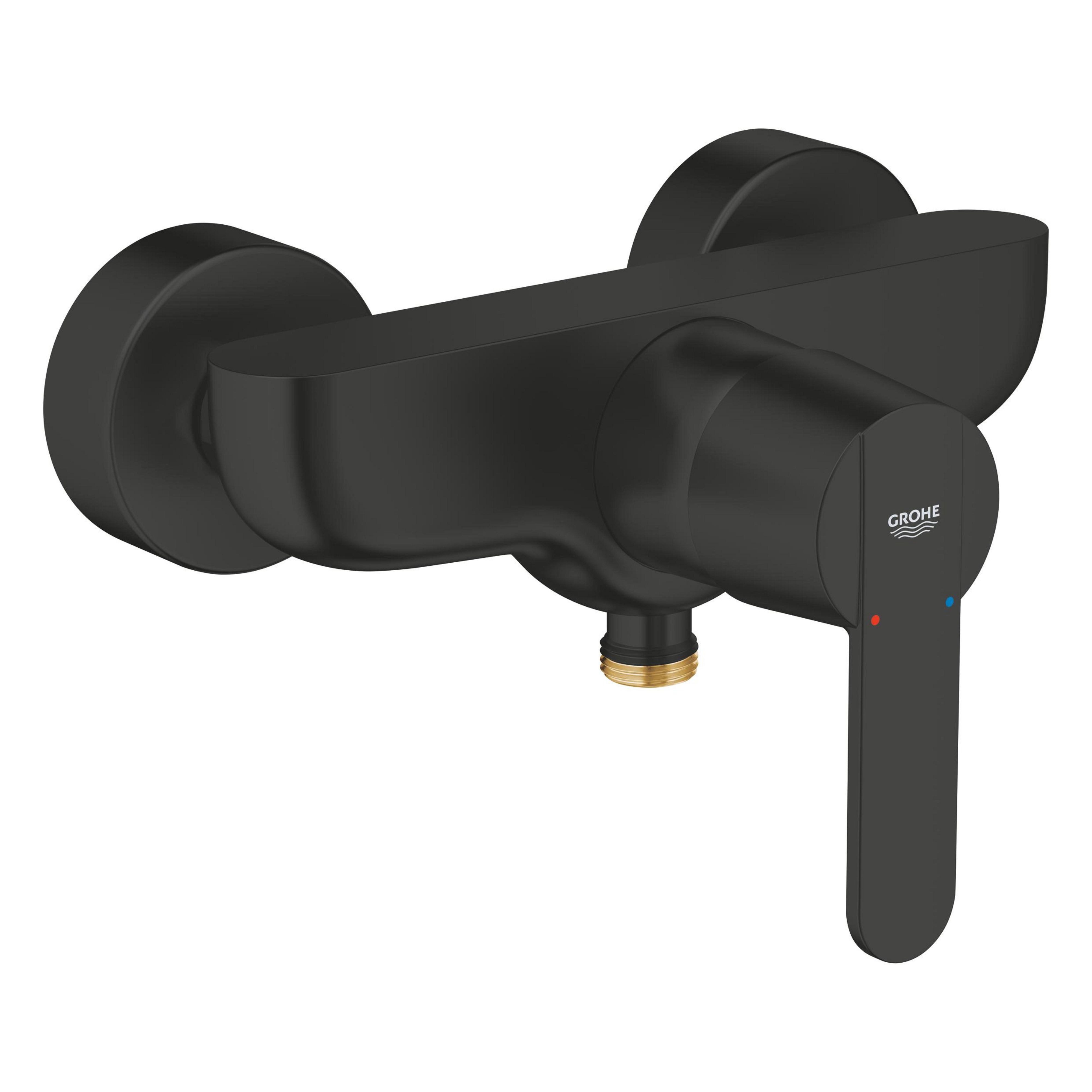 Darmowa Dostawa - Bateria prysznicowa ścienna czarna Grohe Get 328882430