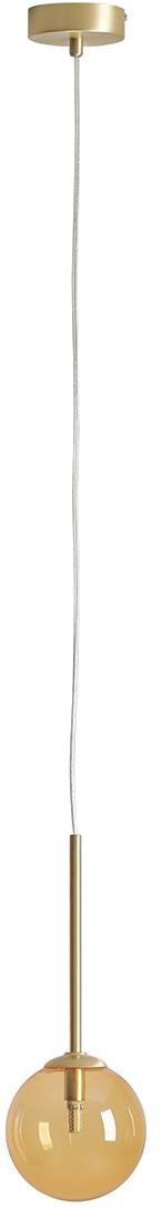 Darmowa Dostawa - Lampa wisząca 1x5 W pomarańczowa Aldex Bosso 1119XXS40P