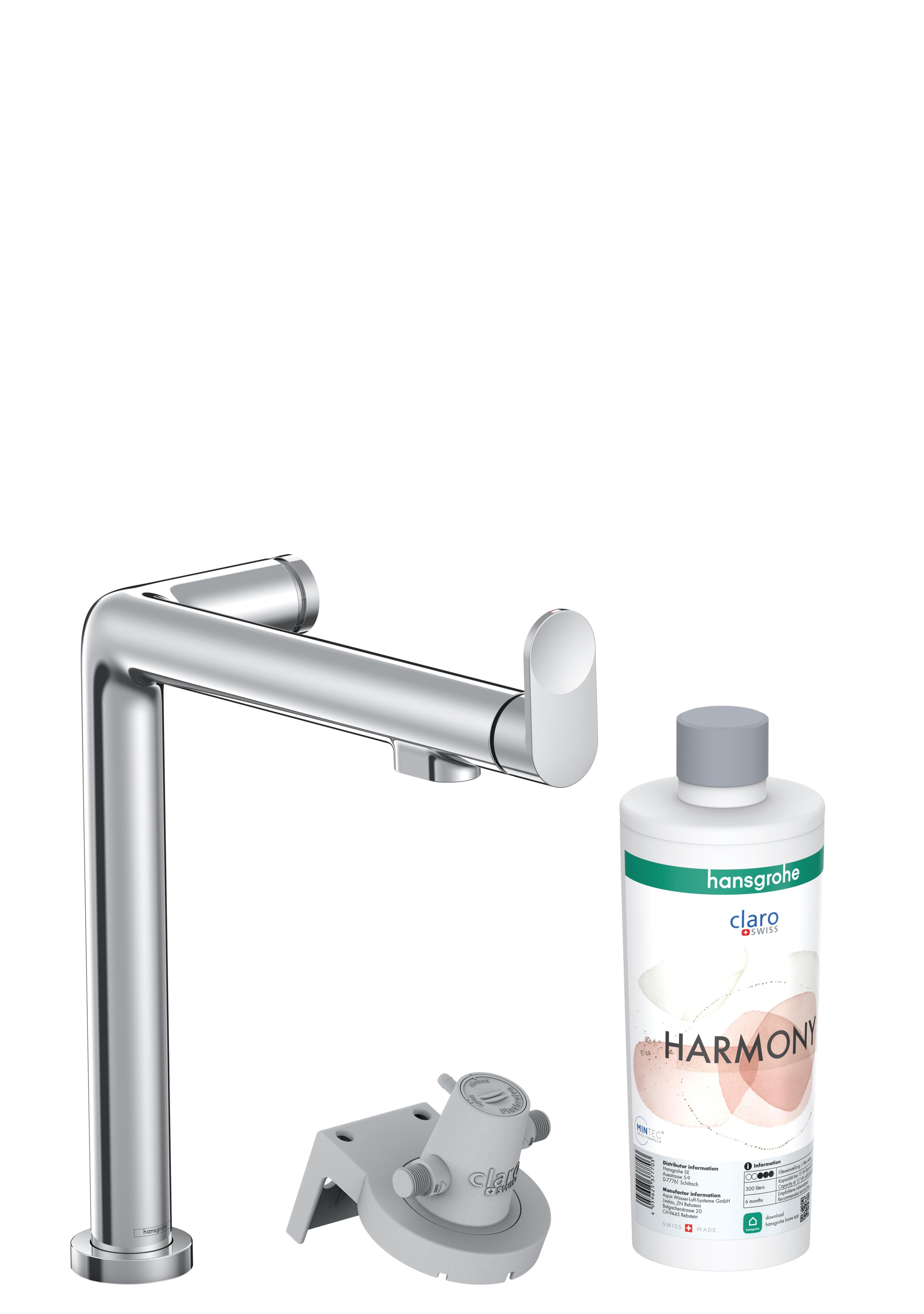 Darmowa Dostawa - Bateria kuchenna z filtrem chrom Hansgrohe Aqittura 76802000