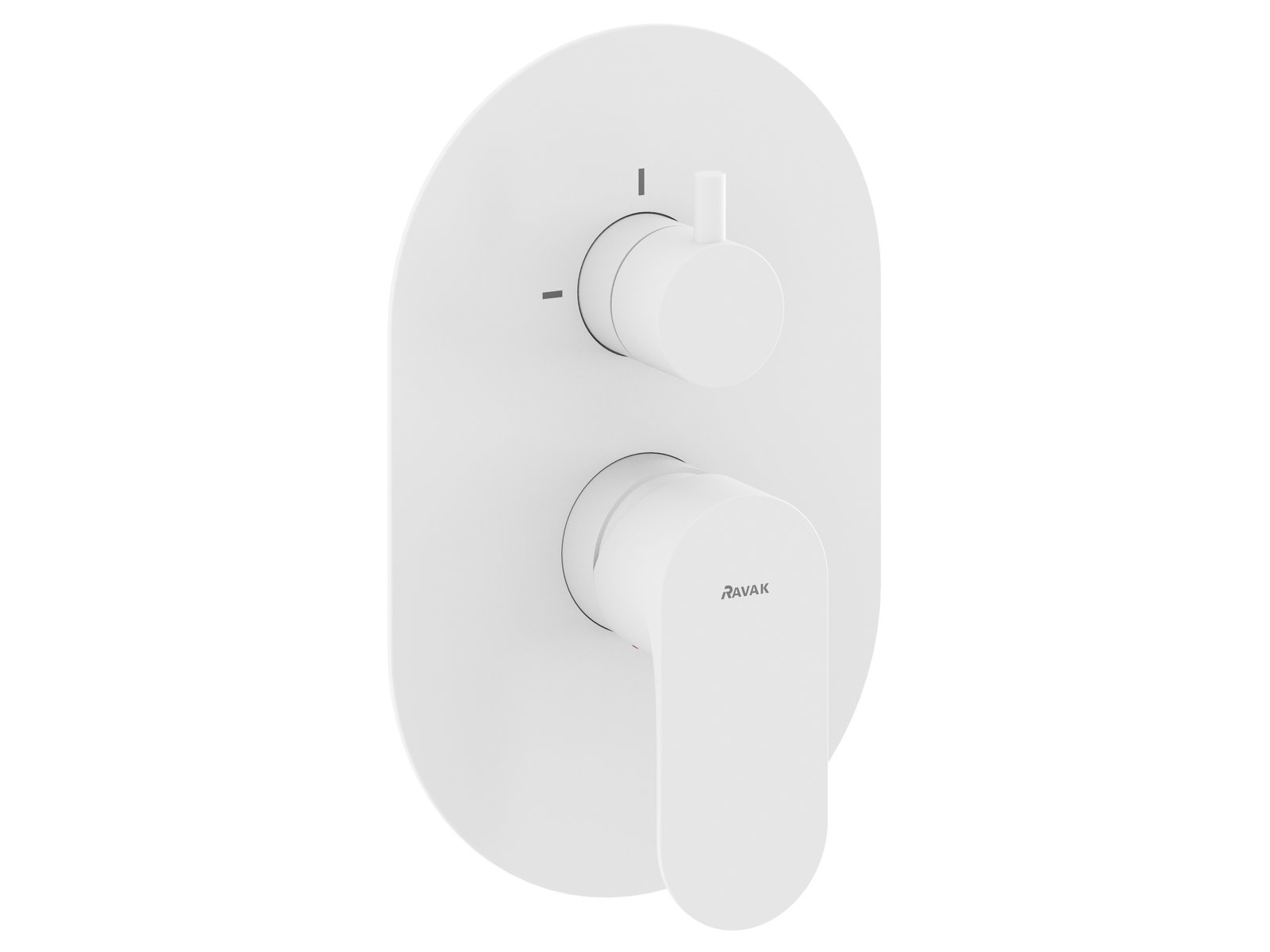 Darmowa Dostawa - Bateria wannowo-prysznicowa podtynkowa biała Ravak Eleganta X070264