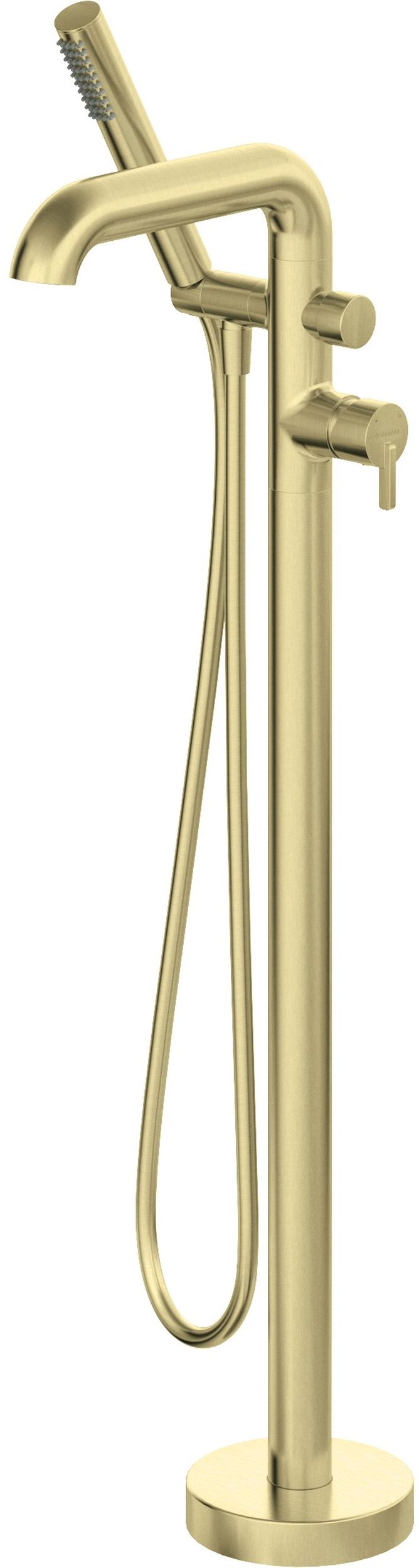 Darmowa Dostawa - Bateria wannowo-prysznicowa wolnostojąca złoty Deante Silia BQSR17M