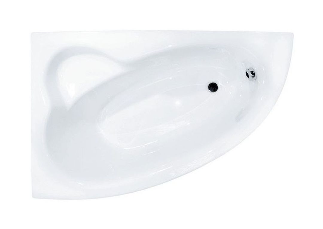 Darmowa Dostawa - Wanna narożna 150x100 cm lewa biała Besco Natalia #WAN150NL