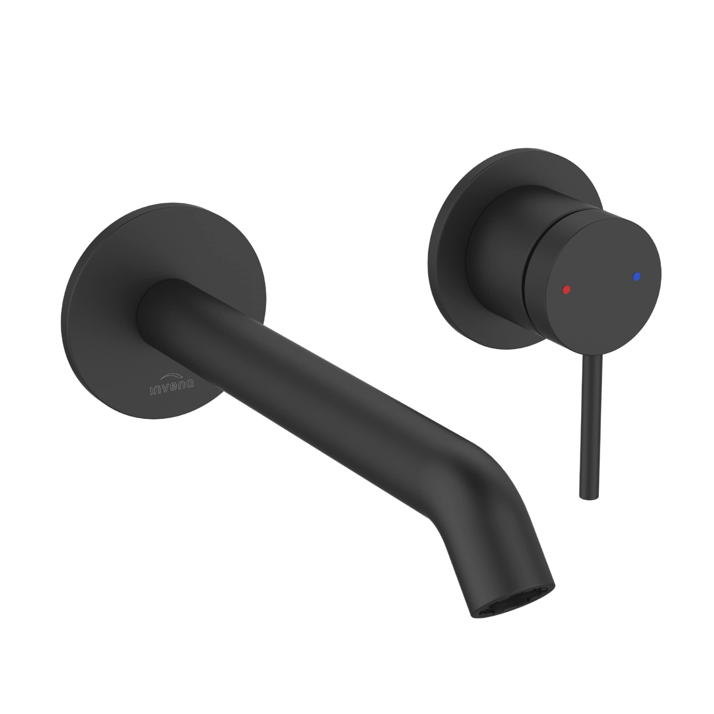 Darmowa Dostawa - Bateria umywalkowa podtynkowa czarna Invena Kalitea BP72U04