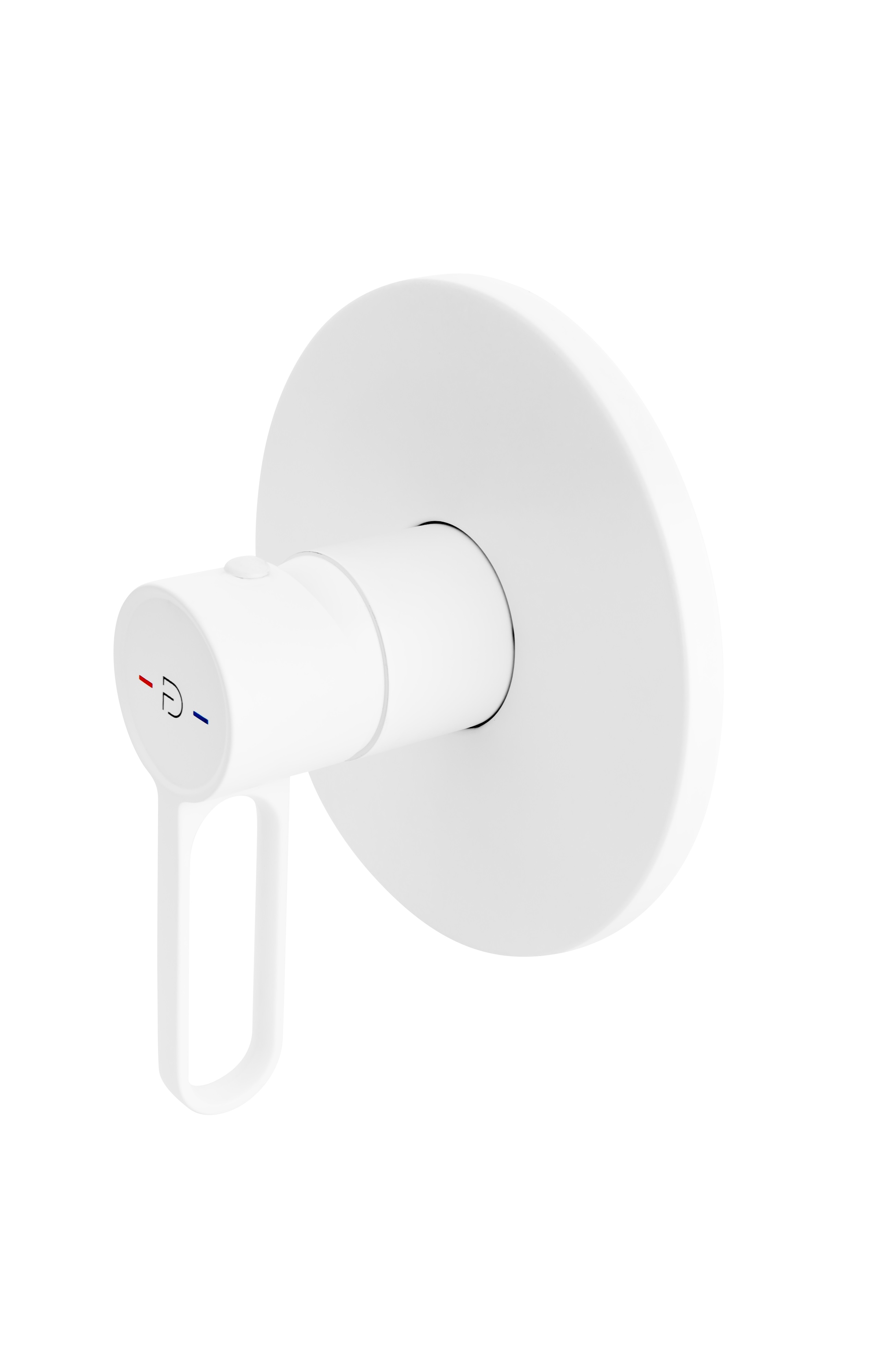 Darmowa Dostawa - Bateria prysznicowa podtynkowa biały FDesign Zaffiro FD1ZFR7PA33