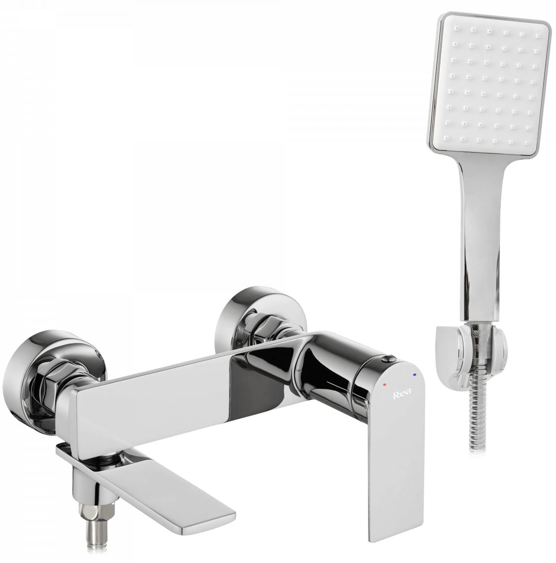 Darmowa Dostawa - Bateria wannowo-prysznicowa ścienna chrom Rea Storm REAB6204