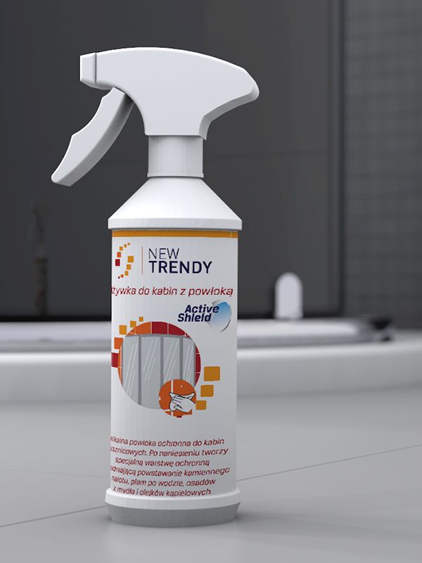 Darmowa Dostawa - Środek czyszczący do kabin 500 ml New Trendy SP0003