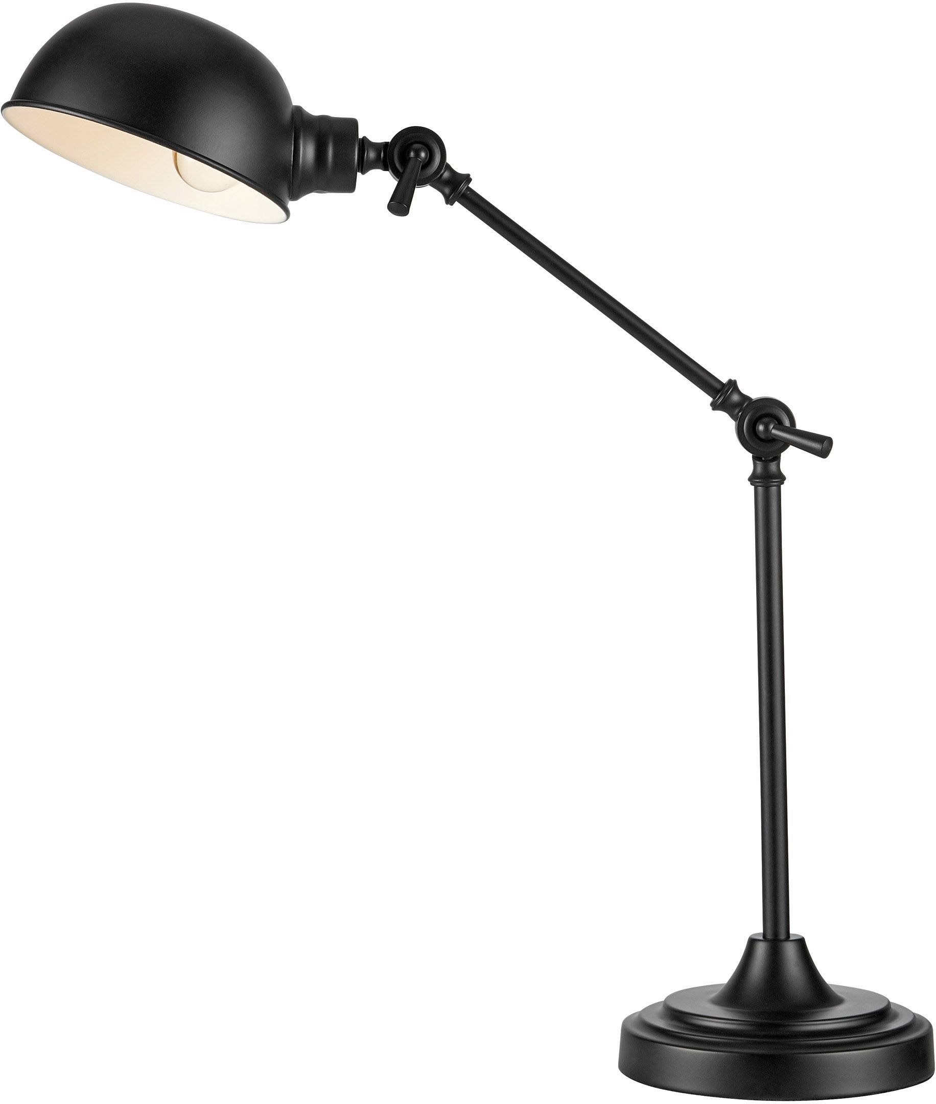 Darmowa Dostawa - Lampa biurkowa 1x40 W czarna Markslöjd Portland 108584