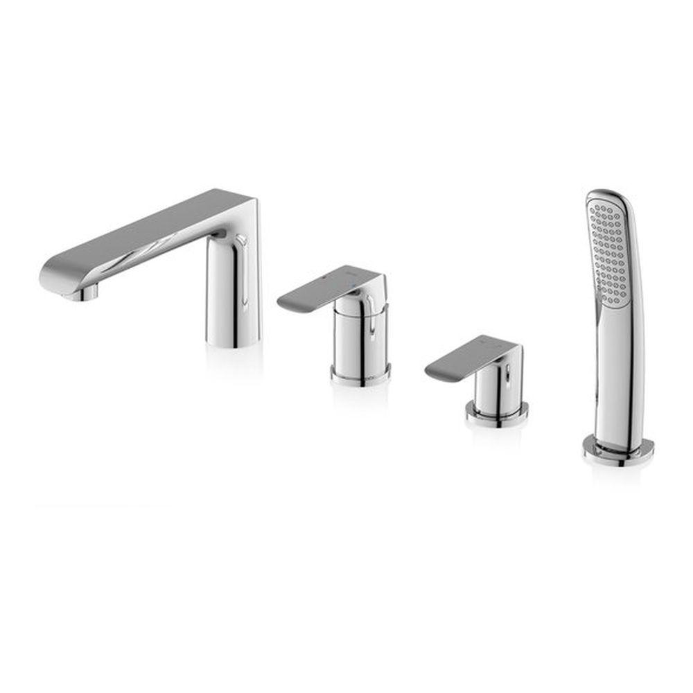 Darmowa Dostawa - Bateria wannowo-prysznicowa nawannowa chrom Ravak Flat X070120